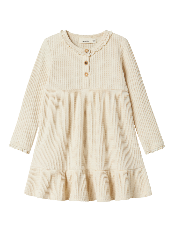 NMFOSANNE LS DRESS LIL  Offwhite