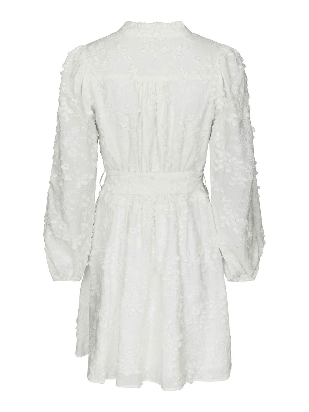 Monnie Embroidery Dress  White
