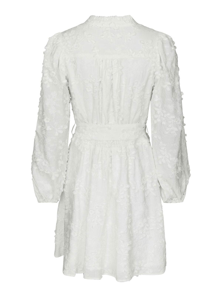 Monnie Embroidery Dress  White