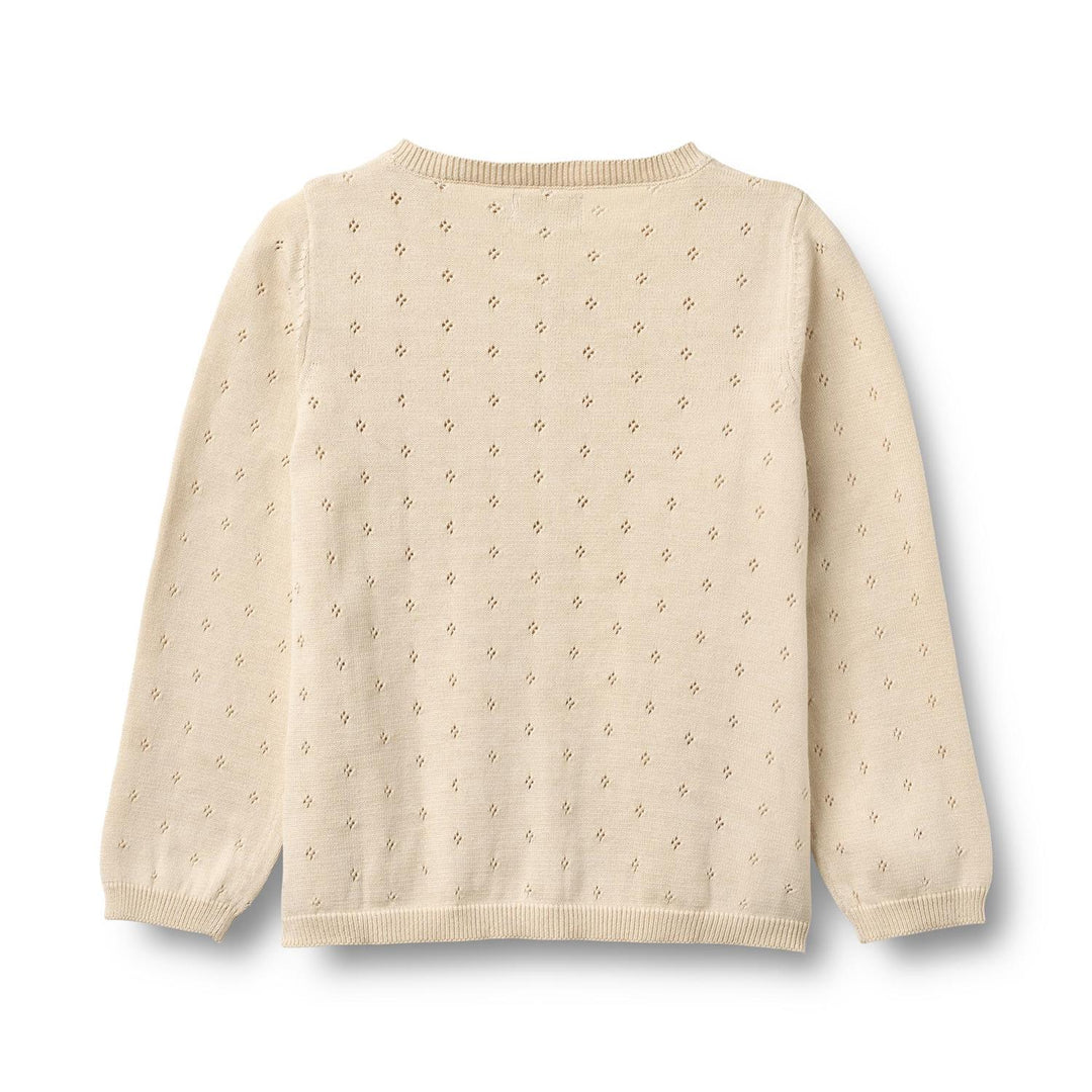 Knit Cardigan Maia  Sandshell