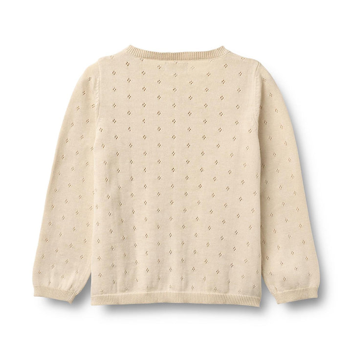 Knit Cardigan Maia  Sandshell