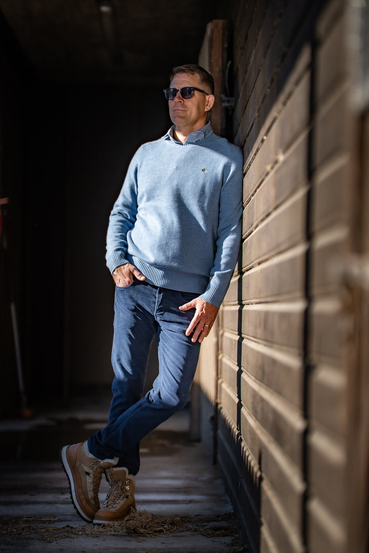 Hertford Oneck  Light Blue