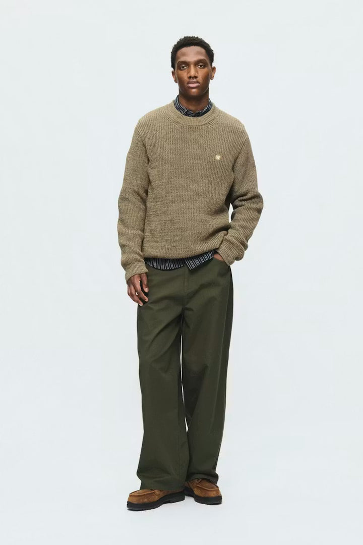 WWHALUM CREW NECK  Desert Palm Mel