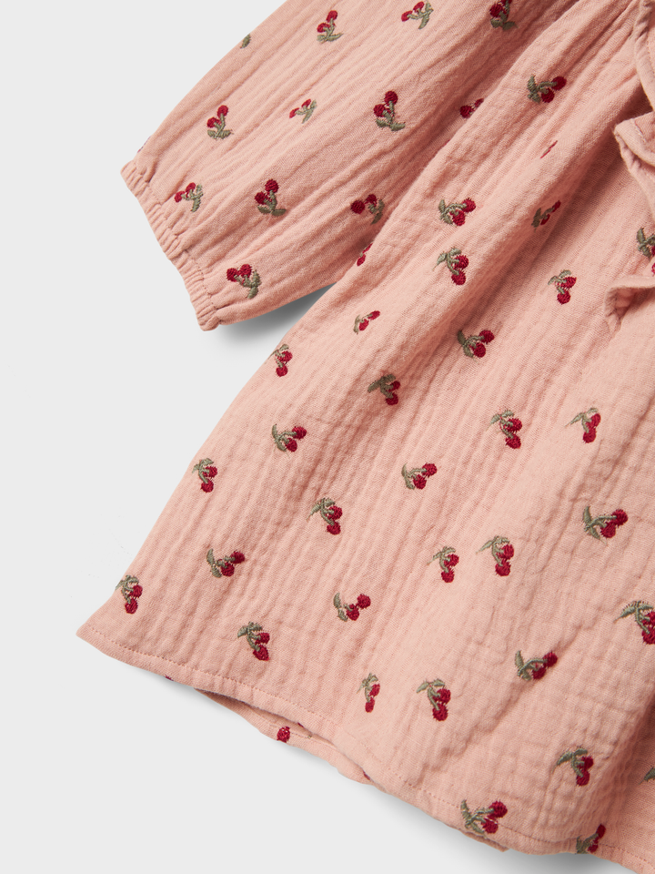 NMFKOALA LS LOOSE DRESS LIL  Lyserosa