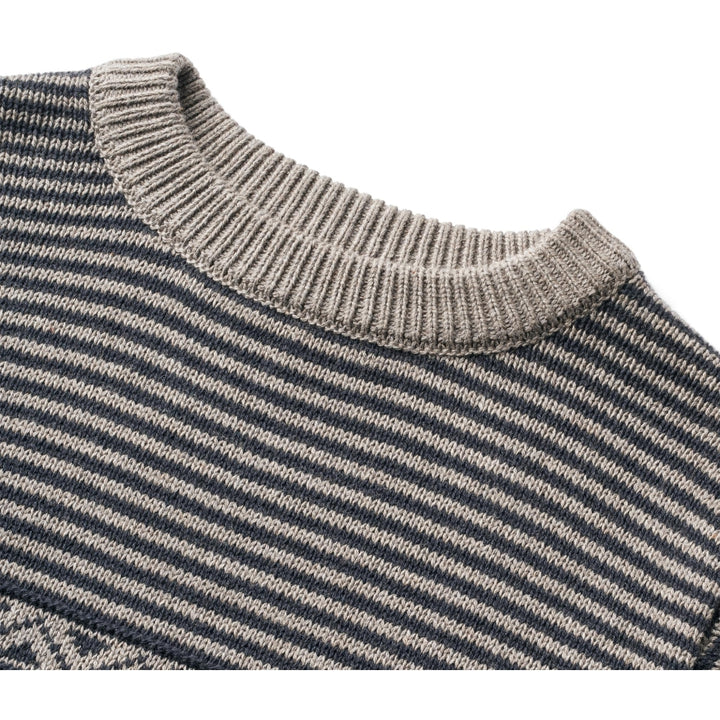 KNIT PULLOVER JANUS  Navy