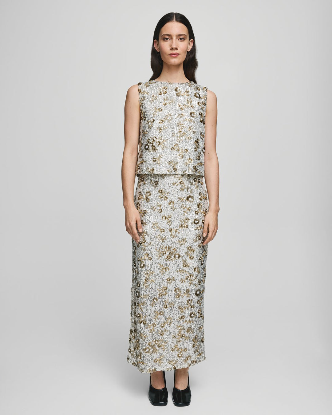 Mschmagnolia Hw Skirt Emb  Multicolor