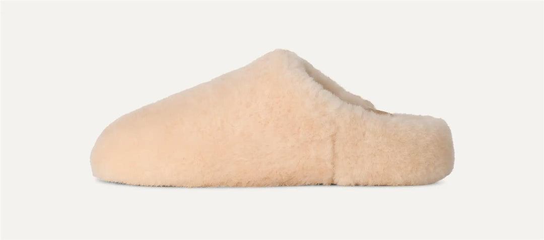 W Elea Fluffed Slip-On  Natural