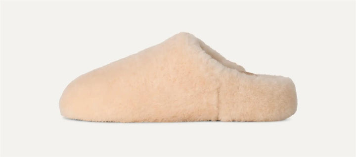 W Elea Fluffed Slip-On  Natural