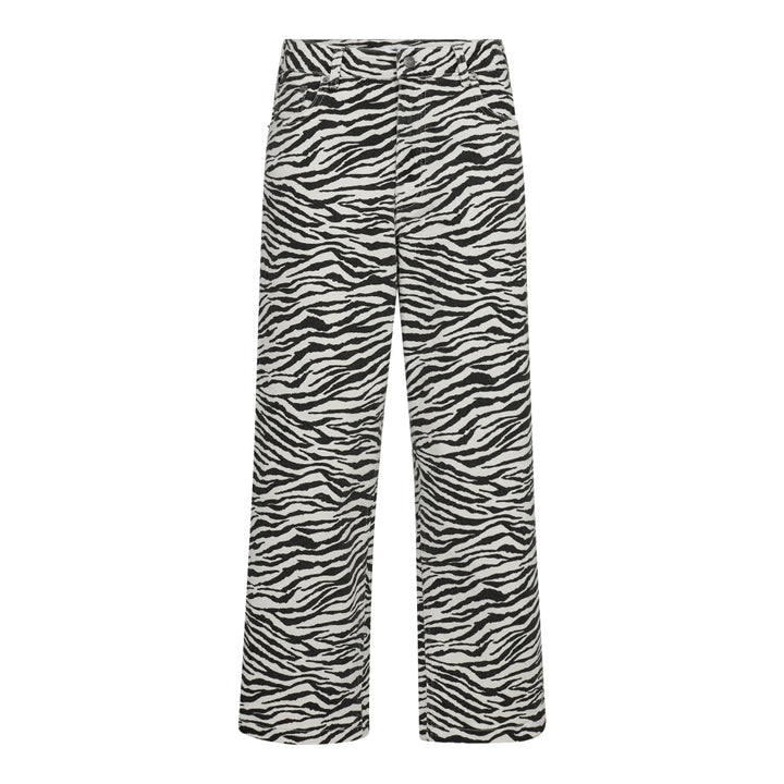 ZionCC Zebra Crop Pant  Offwhite-Black