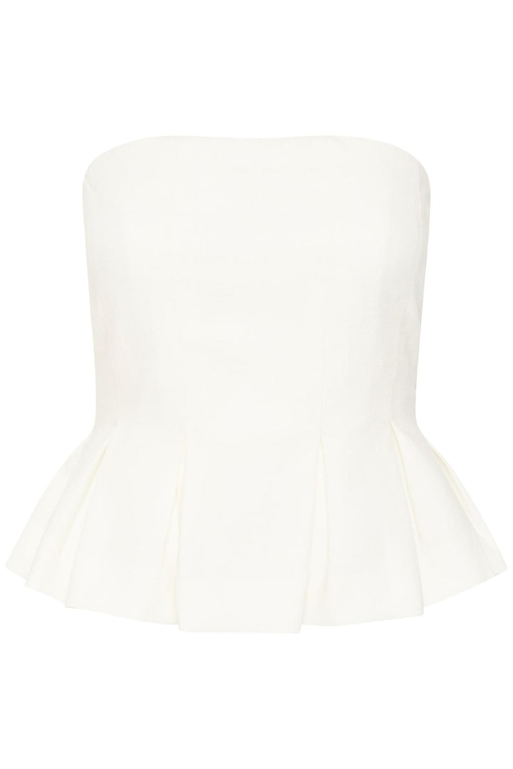 riava Corsage  Bright White
