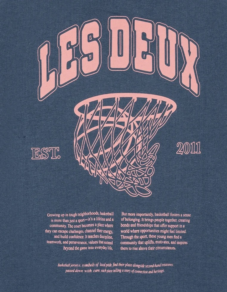 Hoop Sweatshirt KIDS  Dark Denim Blue