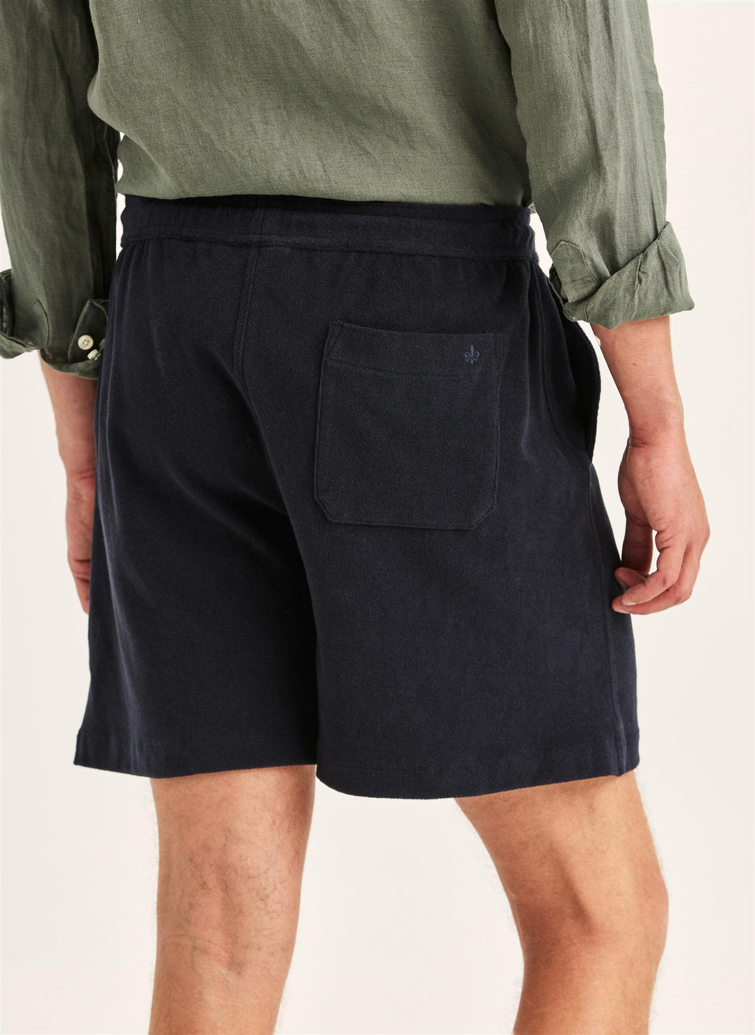 Delon Terry Shorts  Old Blue