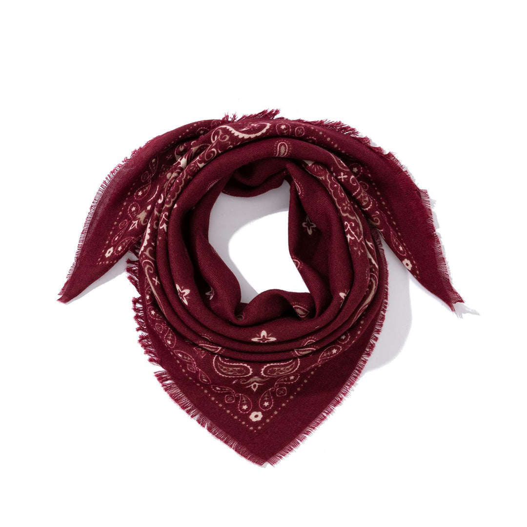 El Paso Bandana Burgunder