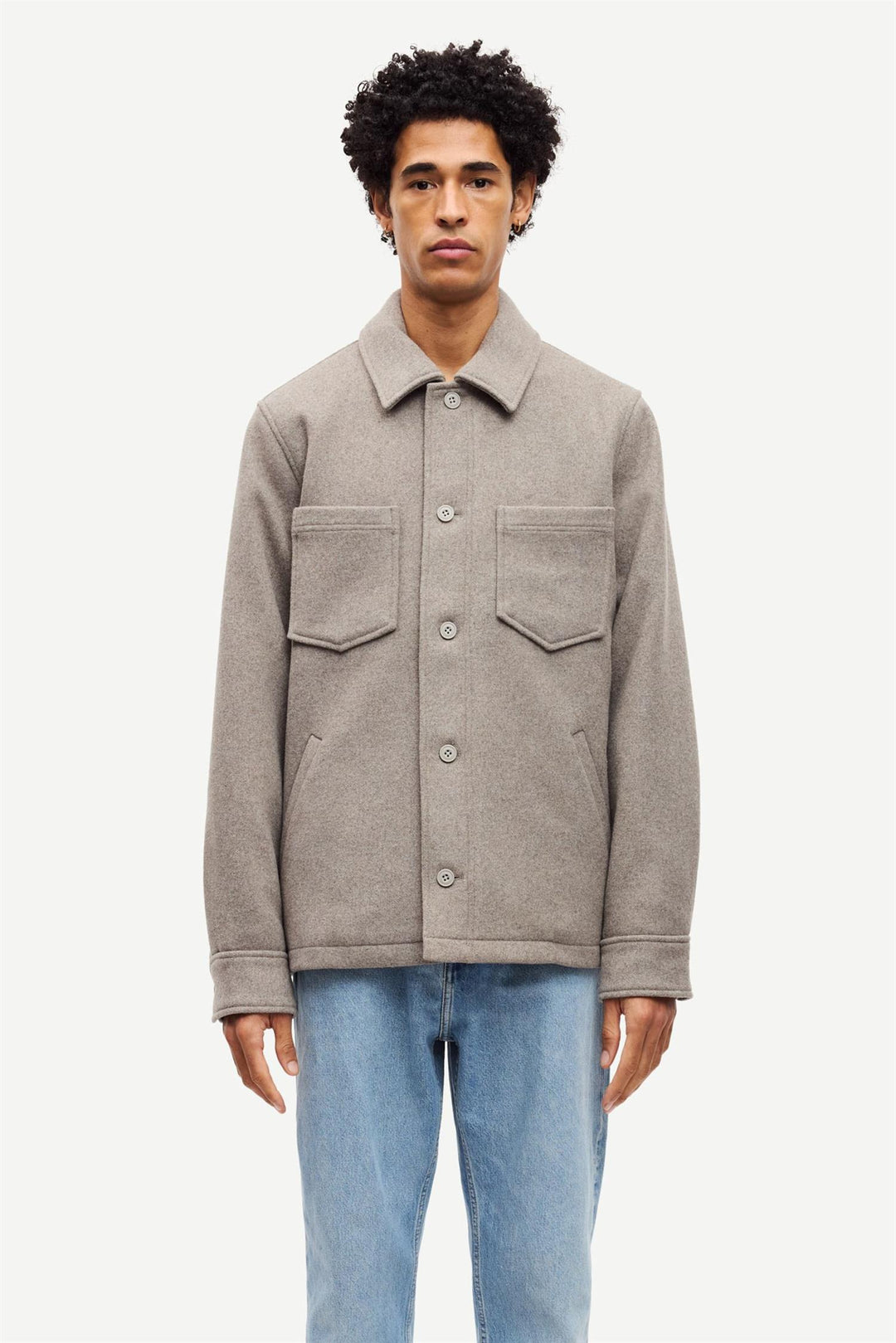 Pally Shirt Jacket 14163  Elephant Skin