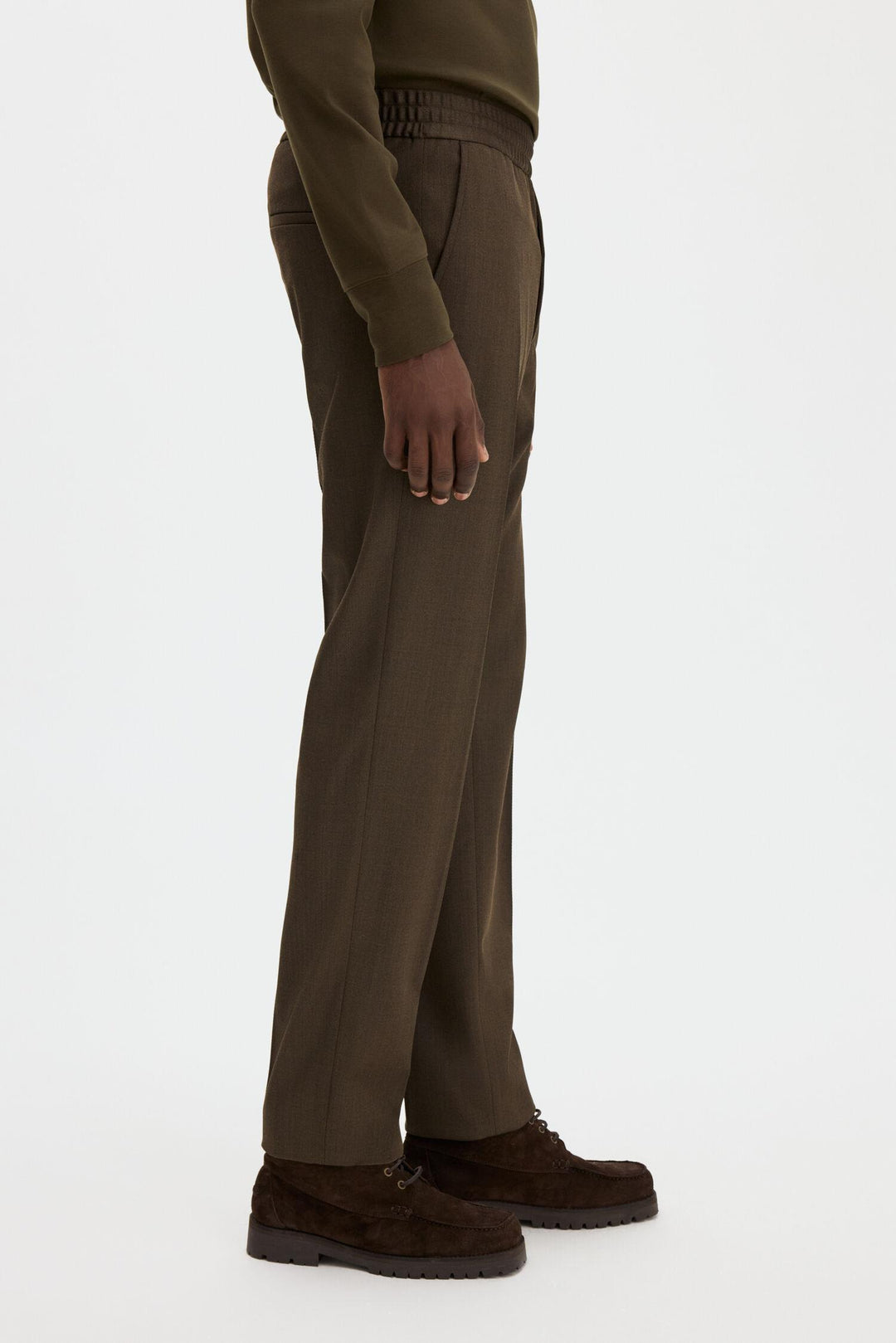 theo trousers  Walnut Brown