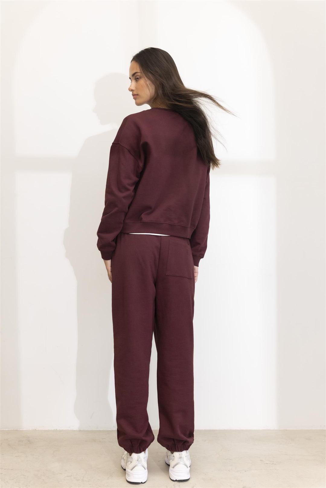 Mila Sweatpants  Deep Plum