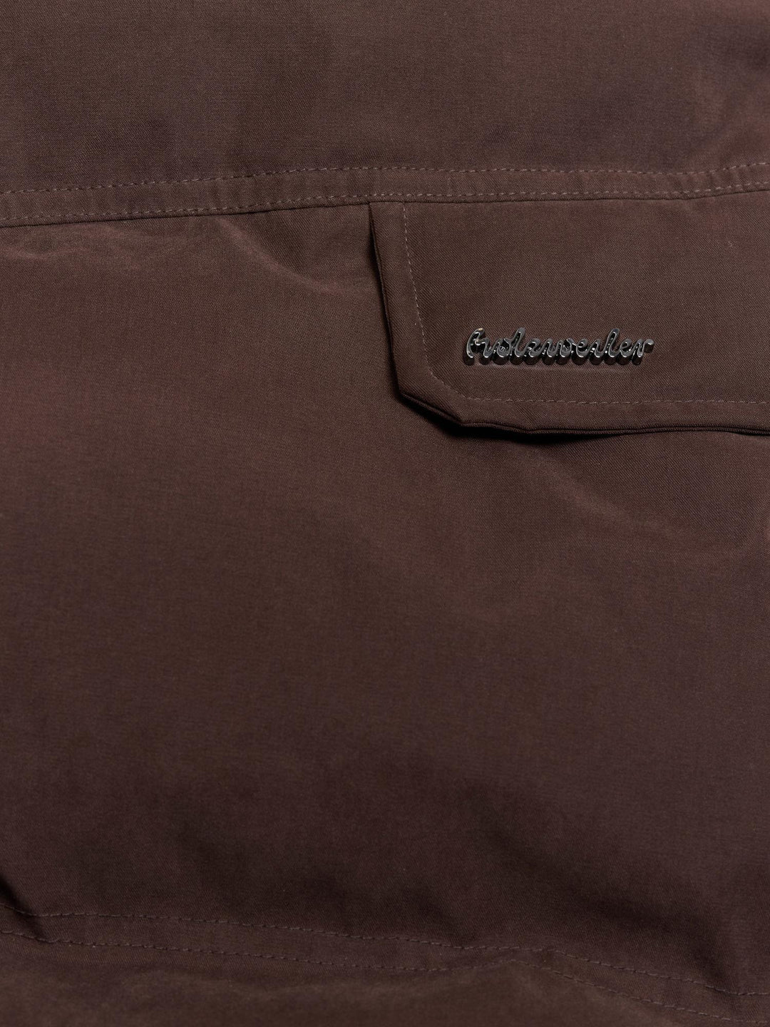 Steilia Brushed Down Jkt  Brown