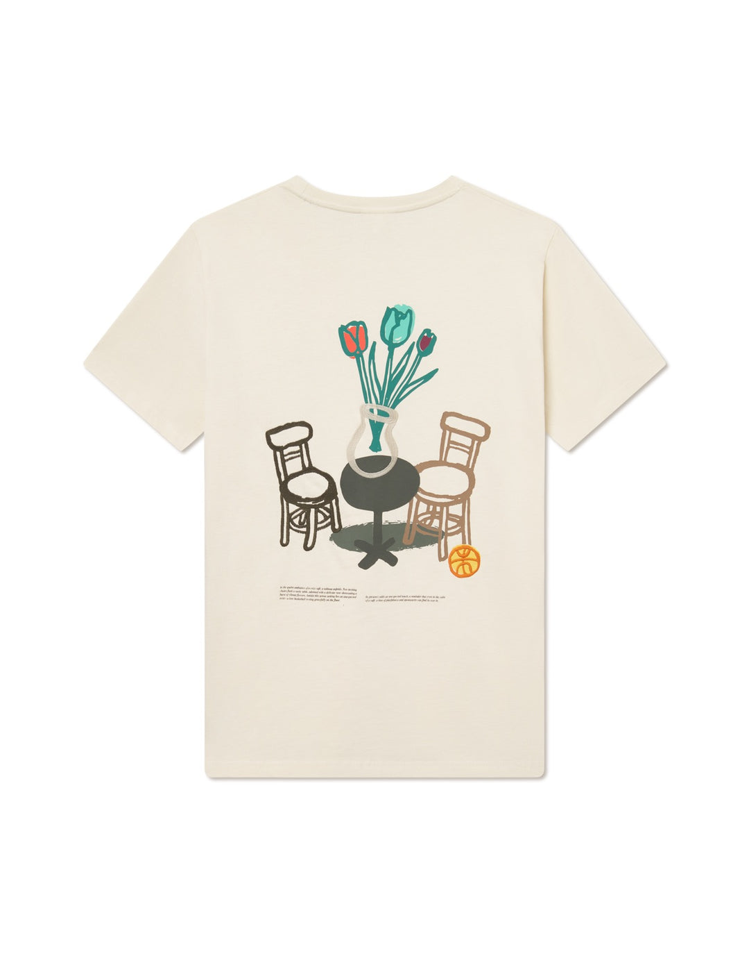 Bruno Café T-Shirt  Light Ivory