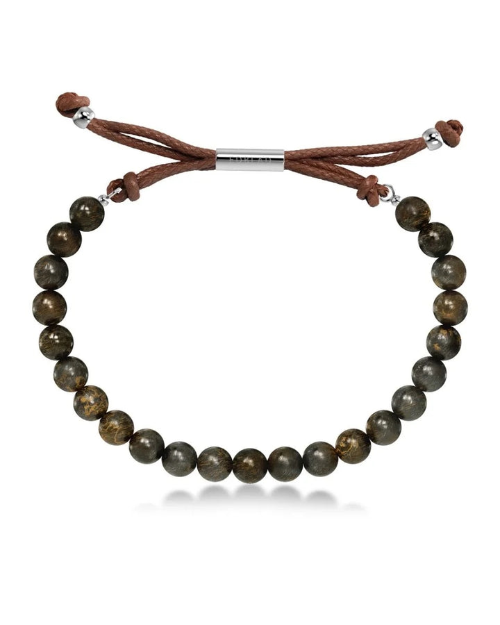 Avery Bracelet Brown Steel  Brown