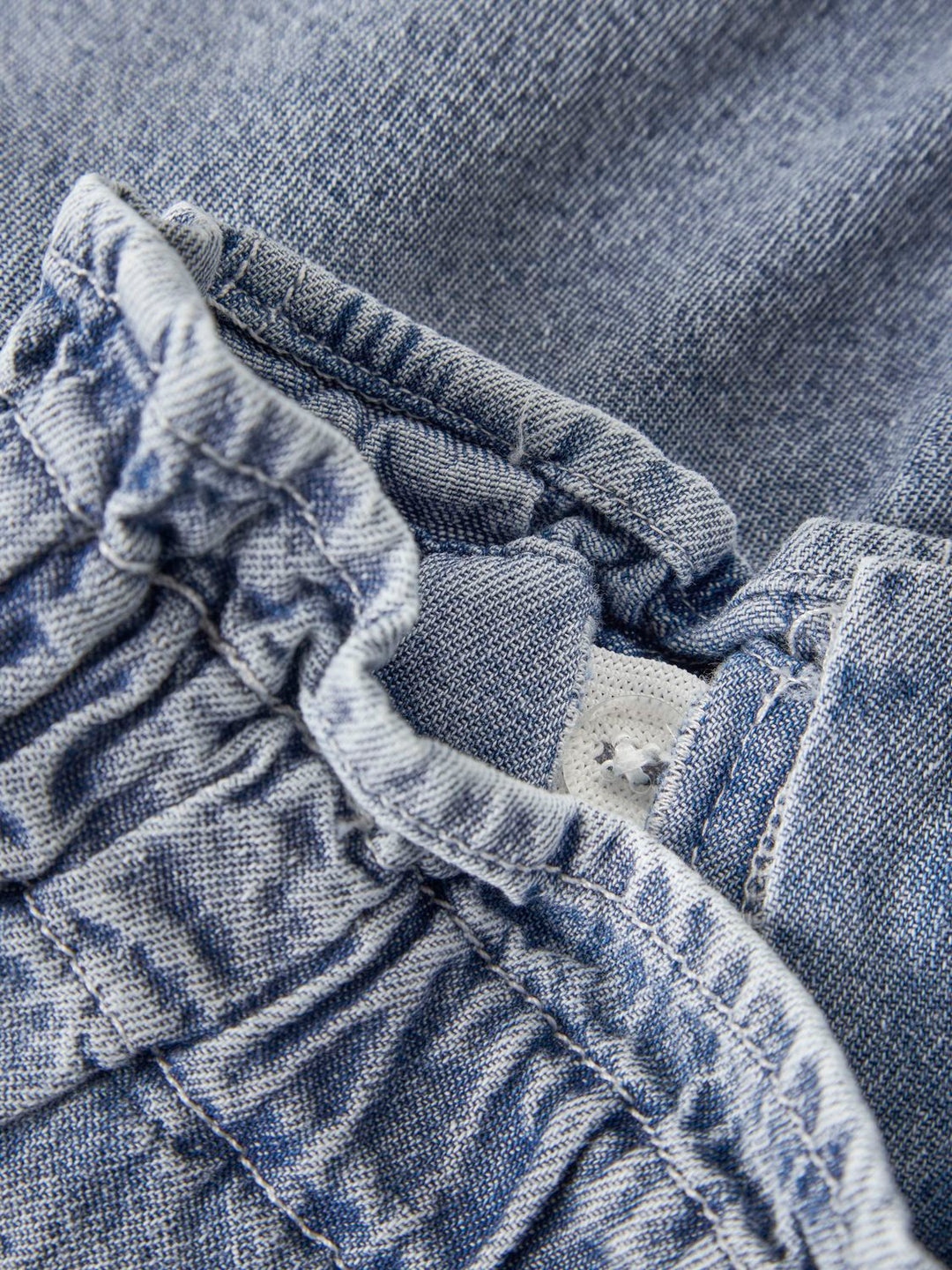 funda Loose Dnm Skirt  Mellomblå