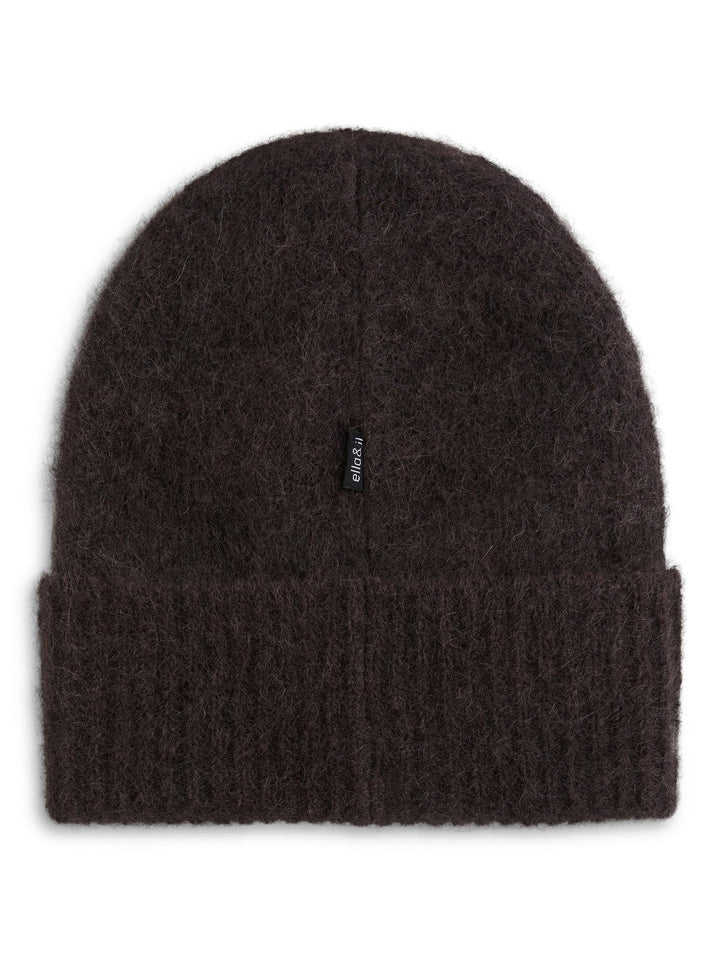 Silje Chunky Hat  Dark Brown
