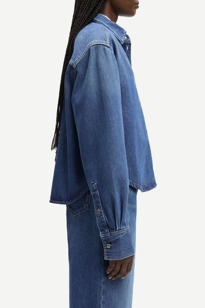 Sacelia Shirt 15893  Fluid Denim