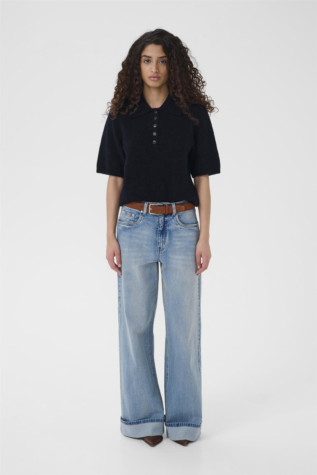 Gzalpha Ss Polo Pullover  Skycaptain Mélange