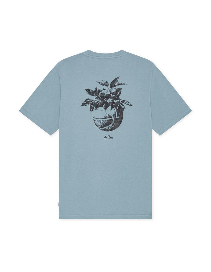 Plant T-Shirt  Faded Denim Blue