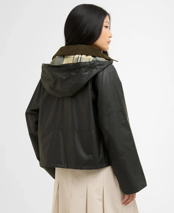 Barbour Liza Wax  Fern/Ancient