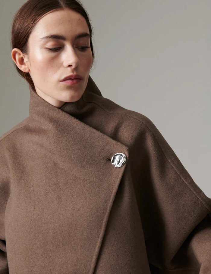 Ramsey - Double Faced Wool  Walnut