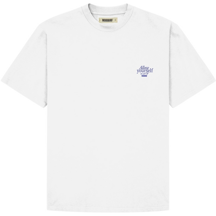 WBBAINE EAT TEE  White