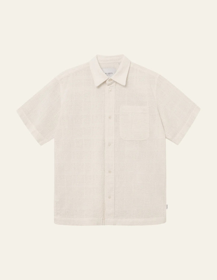 Charlie SS Shirt  Light Ivory