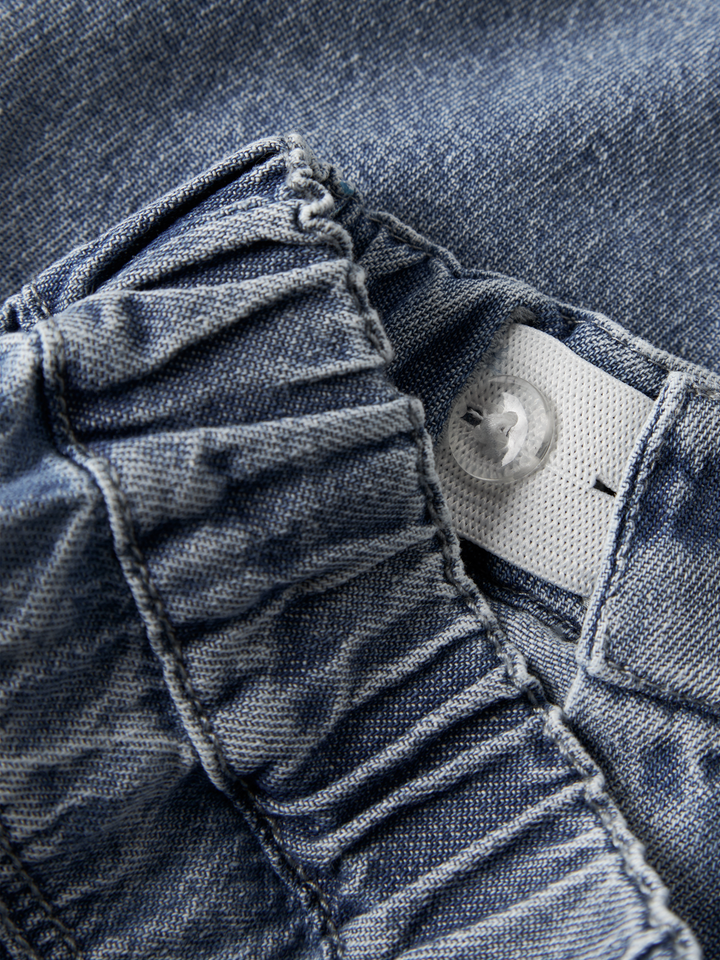 TAYA LOOSE JEANS  Medium Blue Denim