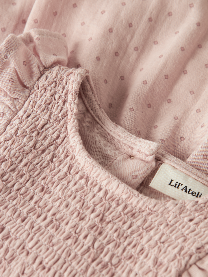 Dembe Ls Loose Body Dress  Lyserosa