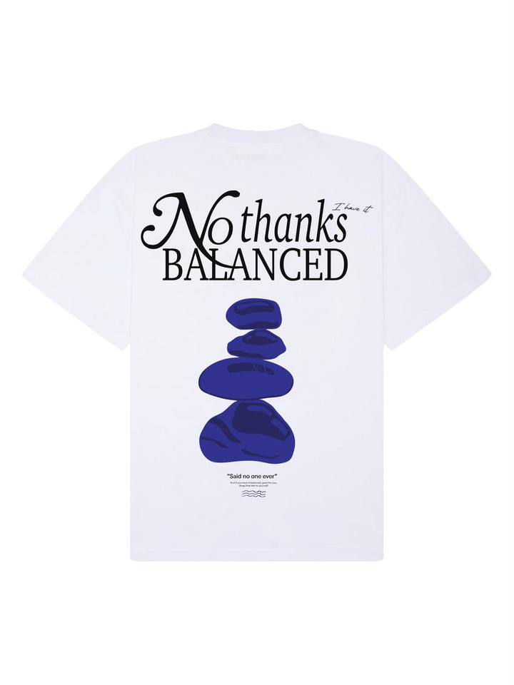 Wbbaine Balance Tee  White