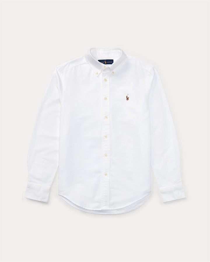 LS BD-TOPS-SHIRT  Hvit
