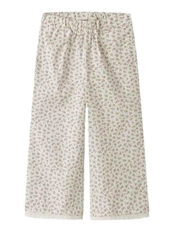 Fjola Wide Ancle Pant  Offwhite