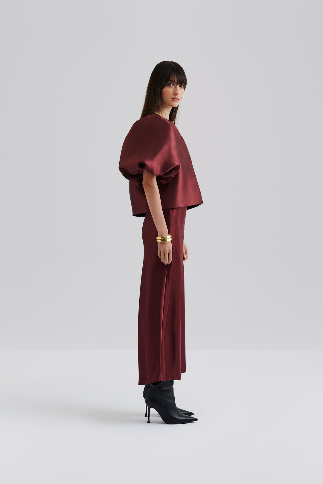 CLEO BLOUSE  Wine