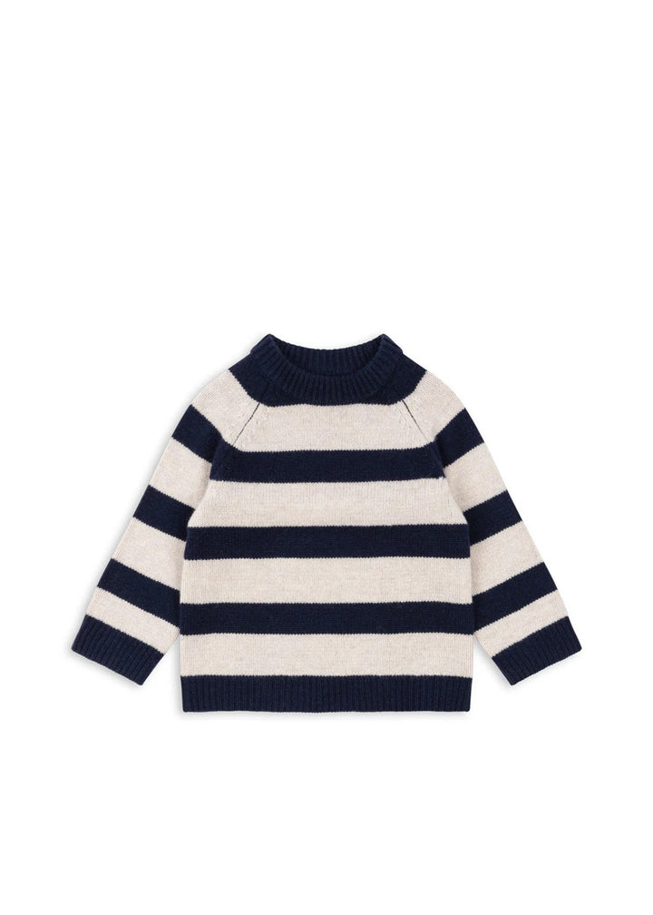 VITU KNIT BLOUSE  Captain's Blue