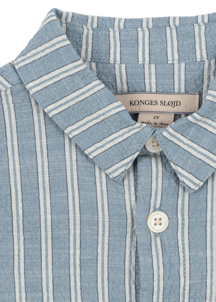 ELLIOT SHIRT  Trio Bleu Stripe