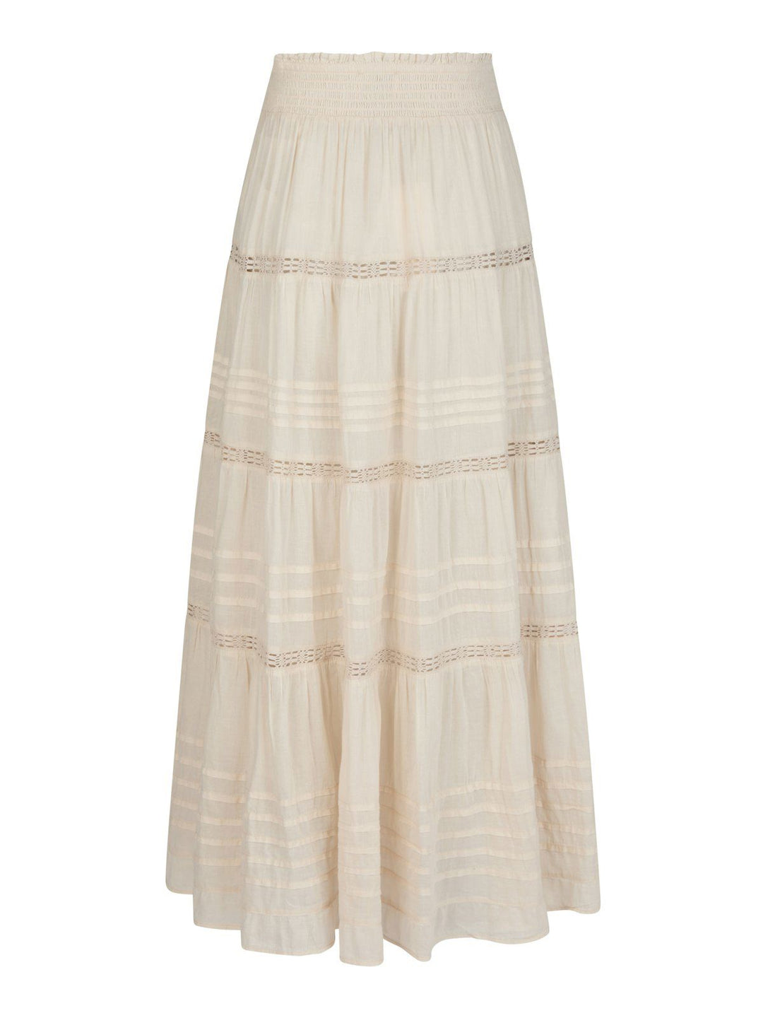 Felicia S Voile Skirt  Ivory