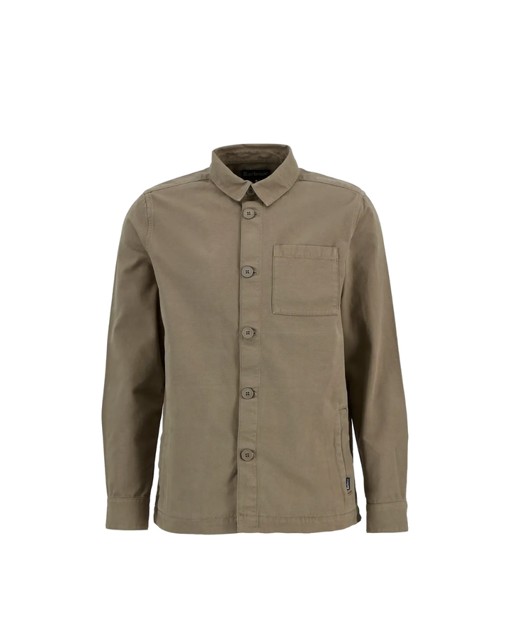Barbour Washed Oversh  Smokey Olive