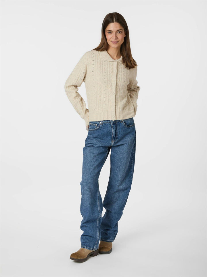 EMILIE KNIT CARDIGAN  Ivory