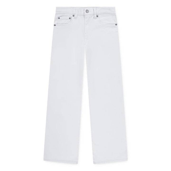 WIDE LEG JEANS  Bright White