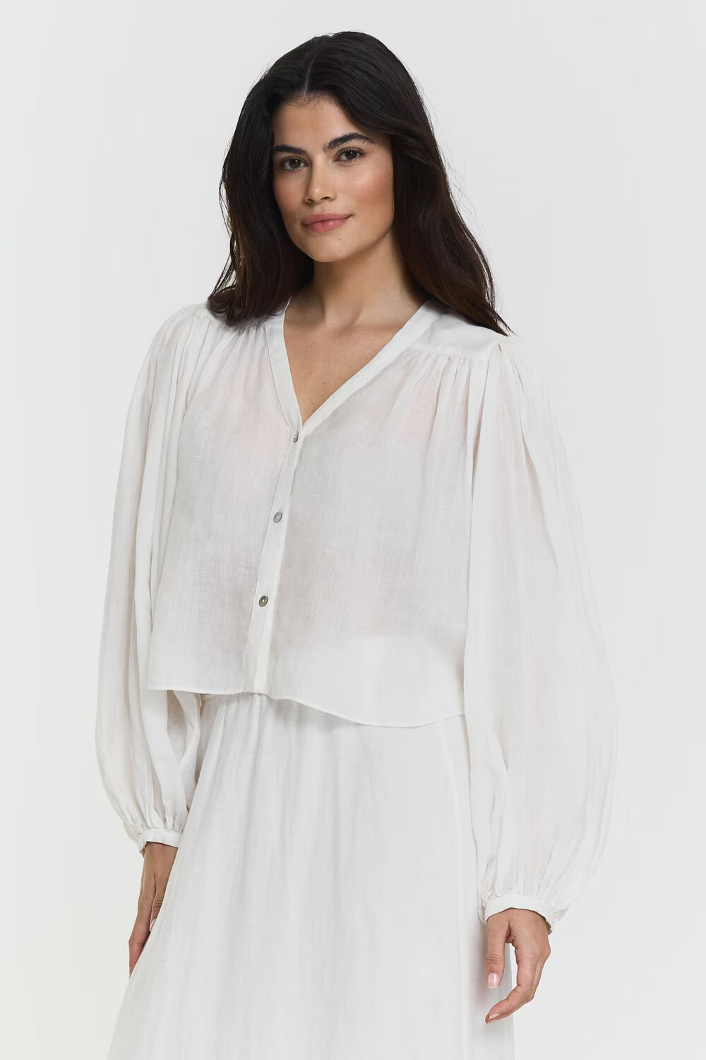 Leja Blouse  White