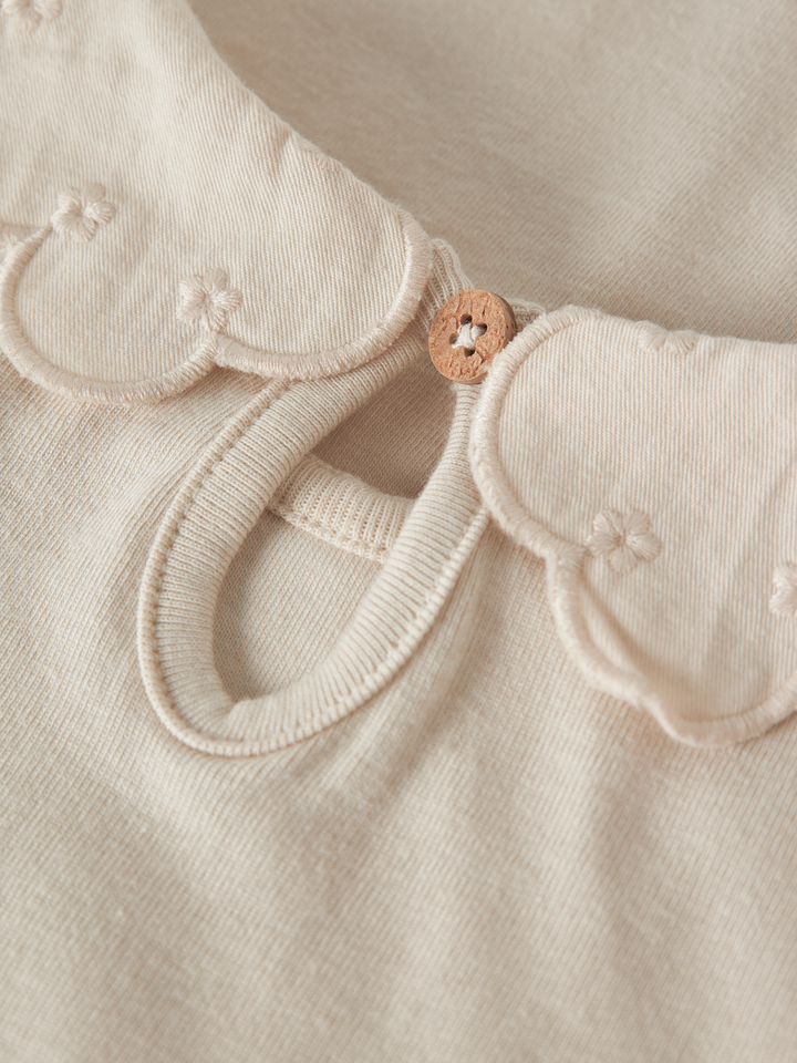 NMFFUNDO LS SLIM TOP LIL  Offwhite