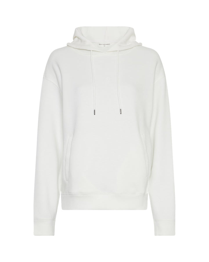 MSCHIma Q Icon Hood Sweatshirt  Egret