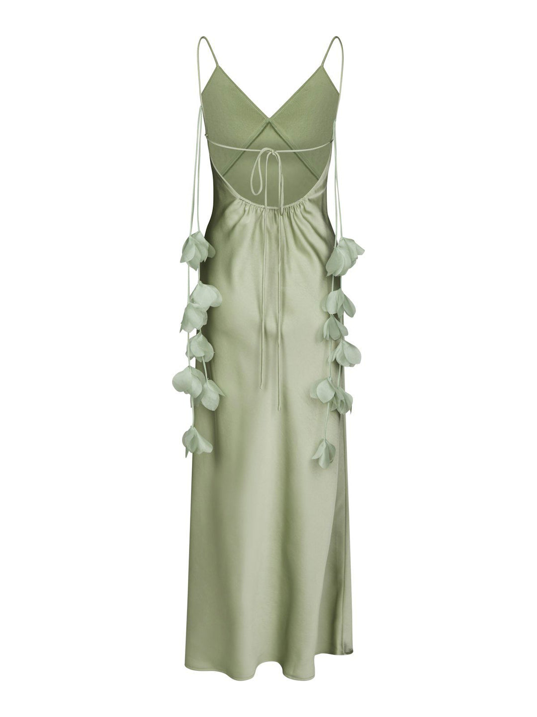 Colly Heavy Sateen Dress  Mint Green