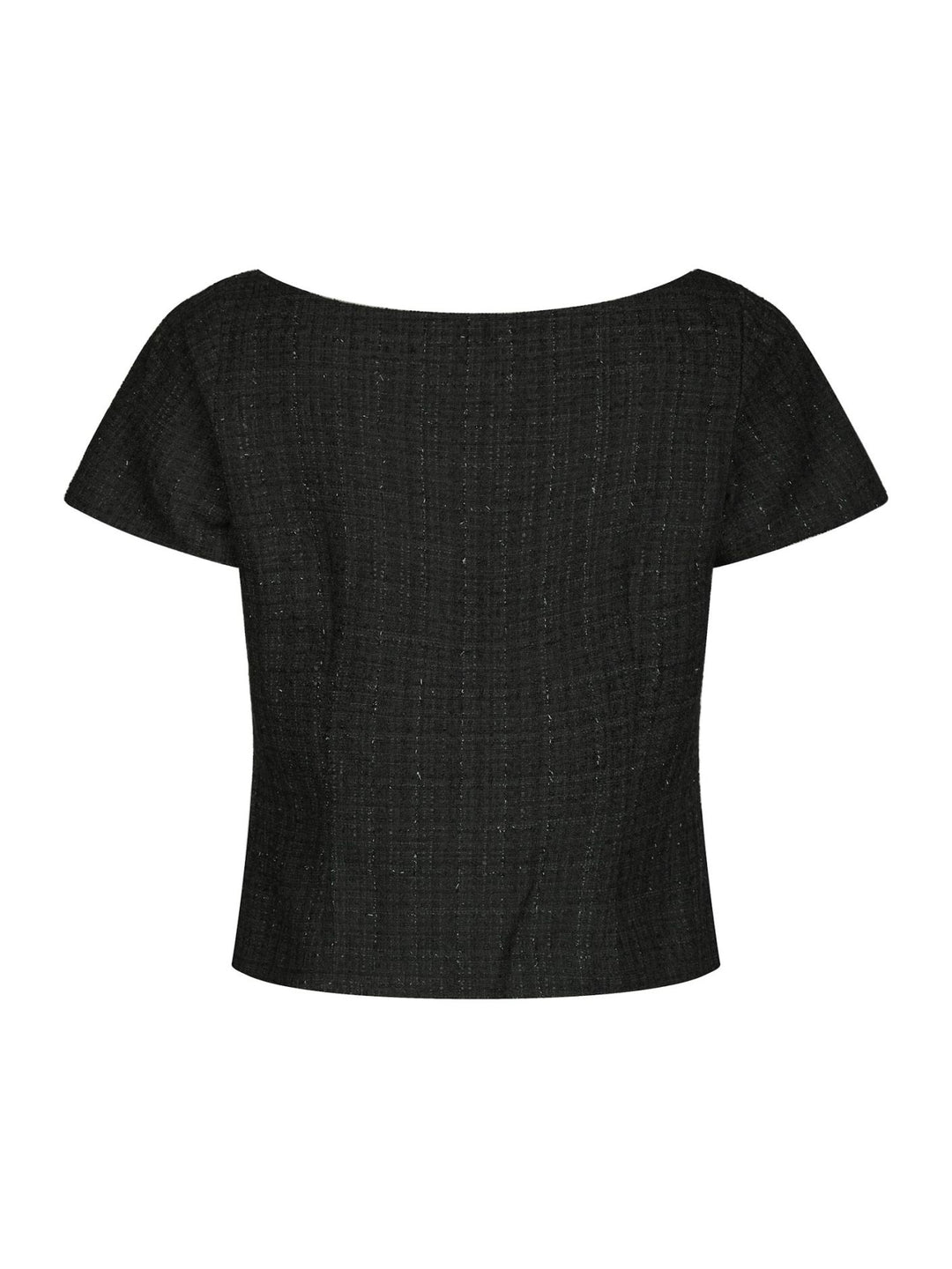 Tango Boucle Top  Black