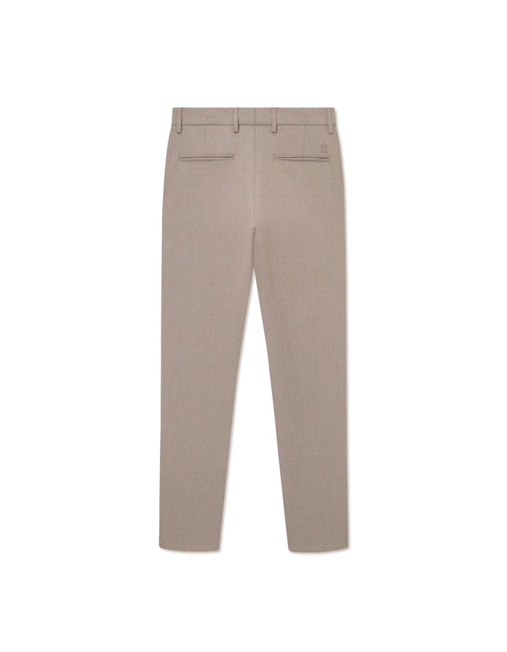 Como Reg Suit Pants  Walnut Melange